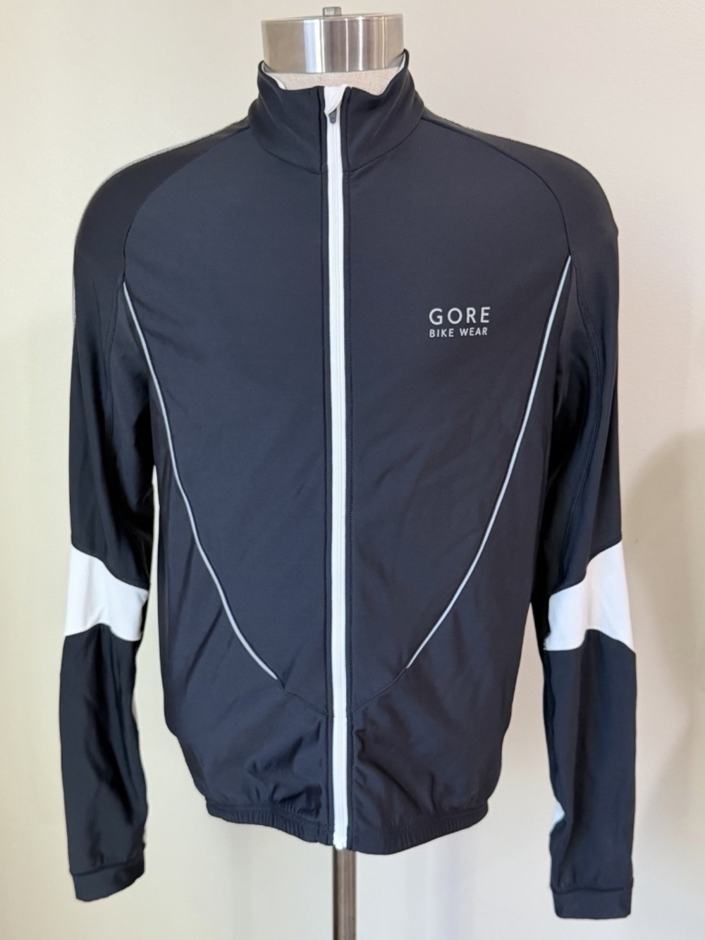 Gore Bike Wear Men's Power Thermo Jersey Full Zip Stretch Size XL Cycling
